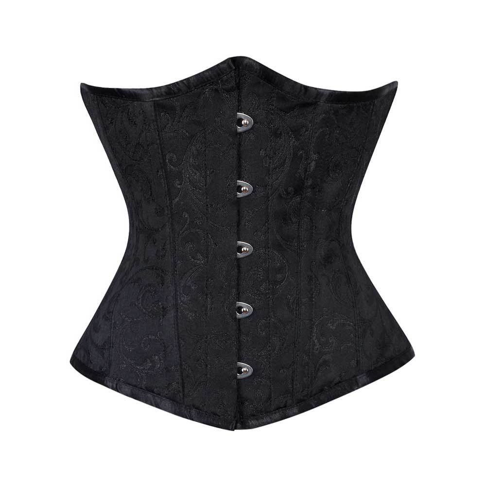Attitude Corsets - Ohaia Underbust korset - Zwart